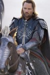 Aragorn, syn Arathornův, vůdce spojených armád Gondoru a Rohanu před Černou branou